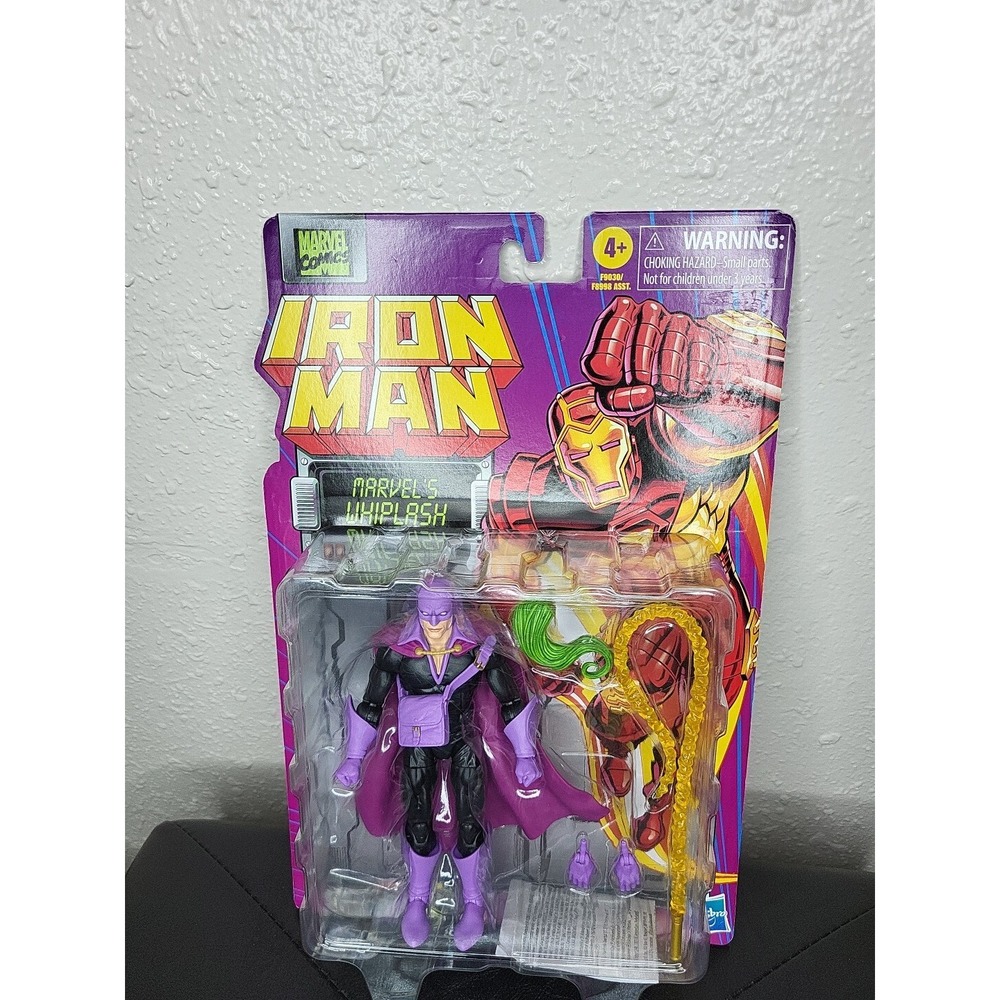 Marvel‎ Comics 6" Iron Man Whiplash Action Figure Hasbro 2024 NEW